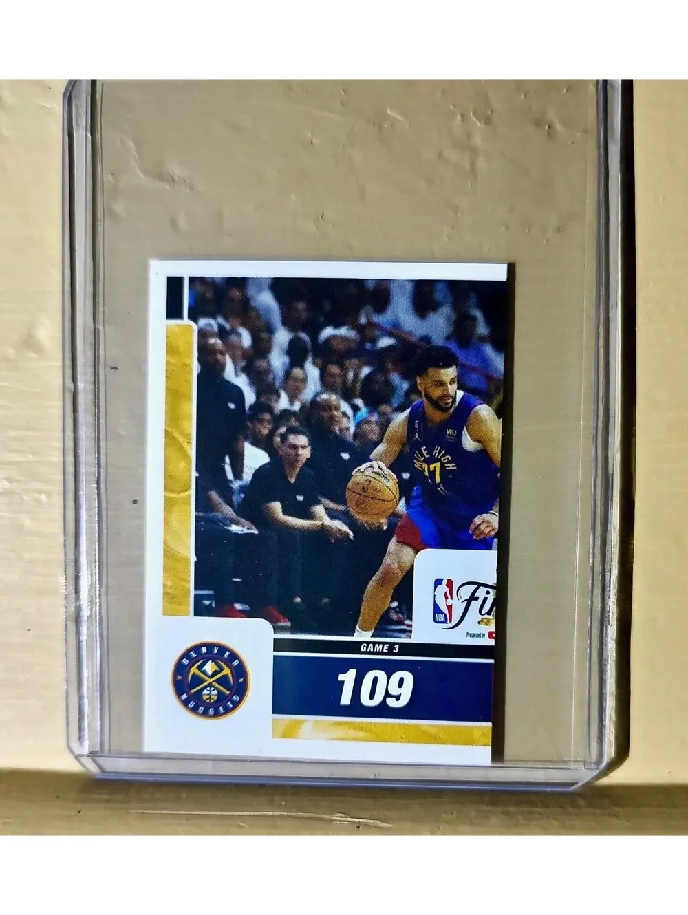 NBA Finals Game 3 2023-24 Panini NBA Basketball #17 Sticker